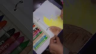 Easy crayon drawing song art drawing artandcraft painting artisan [upl. by Erline356]