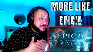 FIRST TIME REACTING TO  EPICA feat APOCALYPTICA  Rivers Live At The AFAS LIVE [upl. by Yengac935]