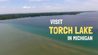 Torch Lake Michigan  HUGE BOAT PARTY on July 4th 2018 [upl. by Demha]