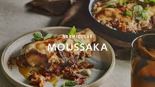 Vermicular  OvenSafe Skillet  Recipe  Moussaka [upl. by Ia]