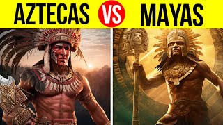 Descubre las 5 Diferencias entre los Aztecas y los Mayas [upl. by Ikiv73]