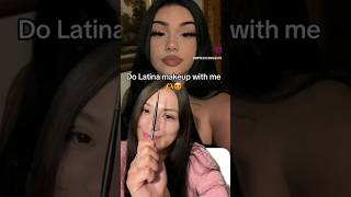 latina makeup tutorial makeup latina shorts [upl. by Ydnat12]