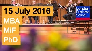 Relive Congregation 2016 – Friday 15 July MBA MiF PhD  London Business School [upl. by Snowman]