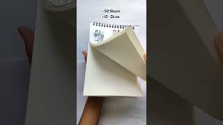 Unboxing A5 Sketch book and Review  Meesho haul  Shorts unboxing sketchbook satisfying meesho [upl. by Durning737]