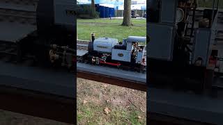 Roundhouse Dylan in twotone grey train steamengine railroad [upl. by Brenk]