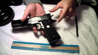 2011 Series80 Colt Gold Cup quick review [upl. by Etteniotna]