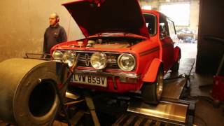 VTEC Classic Mini on the dyno [upl. by Ed33]