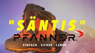 quotSÄNTISquot Der neue Schnittschutzschuh von Pfanner Austria [upl. by Nitsid]