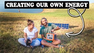 Camping with Bluetti PowerOak AC50S Portable Power Station [upl. by Reeva]