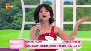 Esra Erol da  Songül den Çalkala Performansi [upl. by Aubreir]