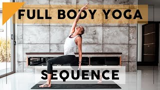 50 Minute Intermediate Yoga  Breathe and Flow Yoga [upl. by Spenser949]