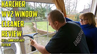 Karcher WV2 Window Cleaner 10 Year Special Edition We Try It Out [upl. by Jabe275]