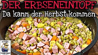 Der Erbseneintopf  Erbsensuppe  Dutch Oven Rezept für Einsteiger [upl. by Rasmussen]