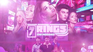 7 RINGS  THE MEGAMIX feat Ariana GrandeShawn MendesNicki MinajBillie Eillish amp MORE [upl. by Aekin943]