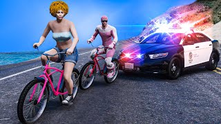 Robbing Banks with Ice Spice in GTA 5 [upl. by Rivi]