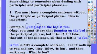 Participial Absolute and Appositive Phrases [upl. by Dlanger865]