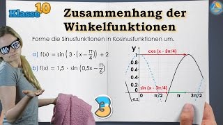 sin und cos Winkelfunktionen  Klasse 10 ★ Übung 3 [upl. by Joachim]