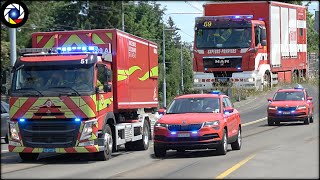 GRANDE ALARME Chimique  SapeursPompiers de Genève [upl. by Ydoj487]