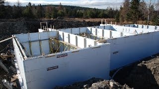 Polycrete Big Block 1600 Insulated Concrete Forms ICF  Installation Video [upl. by Gregorio299]