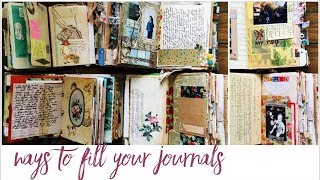 Ways to fill a journal ☆✩ [upl. by Joaquin566]