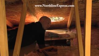 How to Build an Attic Insulation Shield or Chase For Your Chimney Pipe [upl. by Riaj]