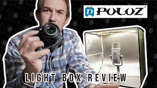 PULUZ foldable LIGHT BOX review  Product photography and video tent on a BUDGET in 2021 [upl. by Ammadas]