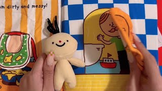 💸Toy asmr💸 Fabric book📚ASMR 헝겊책 [upl. by Mattland]