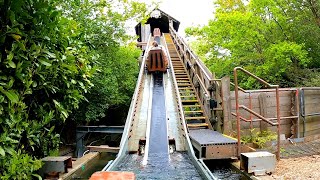 Pirate Falls Treasure Quest 4K Front Seat POV  Legoland Windsor [upl. by Nurav174]