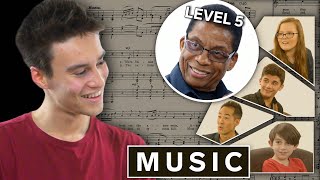 Jacob Collier Explains Music in 5 Levels of Difficulty ft Herbie Hancock  WIRED [upl. by Tallbott]