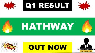 Hathway Q1 Results 2025  Hathway Results Today  Hathway Cable Results Today  Hathway Cable Share [upl. by Letnuahc937]