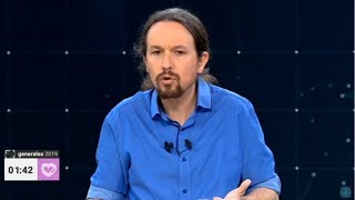 Iglesias saca a Sánchez el tema de las quotcloacasquot del Estado [upl. by Gar]