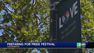 Come and have fun SacPRIDE preparations are underway at Capitol Mall [upl. by Hun746]