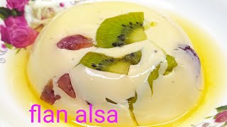 flan fraises et kiwi 🥝 chefclub cooking Recipes [upl. by Nomead]