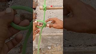 wow strong ladder knot Constrictor hitch knot [upl. by Noyr]