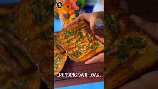 TRENDING DAHI TOAST  5 Mins Healthy Breakfast Idea  How To Make Dahi Toast shortsindia shorts [upl. by Auka331]