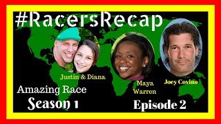 Amazing Race Season 1 Episode 2 RacersRecap [upl. by Sigmund]