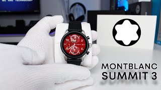 El Smartwatch más LUJOSO  Review Montblanc Summit 3 análisis en ESPAÑOL [upl. by Nork948]