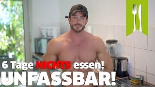 DAS passiert wenn du 6 Tage nicht isst [upl. by Eibrad]