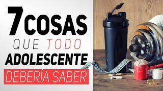 7 CONSEJOS QUE TODO ADOLESCENTE DEPORTISTA DEBE SABER  The Fit Club [upl. by Nihsfa]