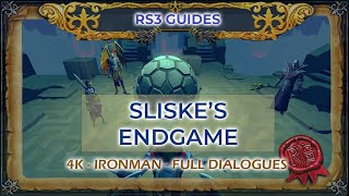 RS3 Sliskes Endgame Quest Guide 2022  All Fights w T75  Realtime Maze Guide  All Cutscenes [upl. by Xirtaeb906]