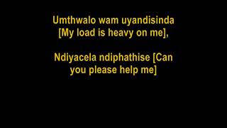 Zahara  Umthwalo Wam with lyrics [upl. by Eihctir603]