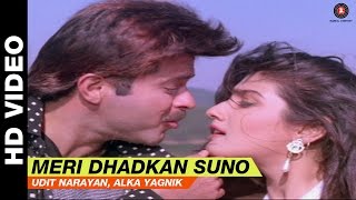 Meri Dhadkan Suno  Laadla  Udit Narayan Alka Yagnik  Anil Kapoor amp Sridevi [upl. by Aneladgam952]