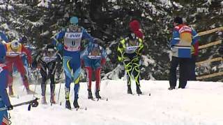 Petter Northug wins 15k mass start in Rogla after awesome finish [upl. by Teyugn]