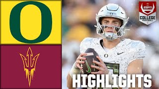 Oregon Ducks vs Arizona State Sun Devils  Full Game Highlights [upl. by Ztnarf]