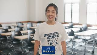 学习英语并获得大学学位  Fullerton College English as a Second Language ESL [upl. by Edge]