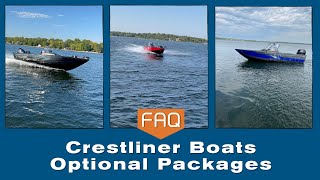 Crestliner Boats  Optional Packages [upl. by Enwad]