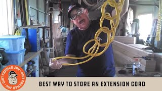 Best Way to Store an Extension Cord [upl. by Wolliw]