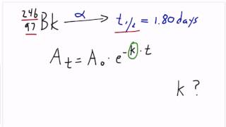 Radioactive Decay Constant of Berkelium Test Boost for the SAT Subject Test in Chemistry [upl. by Loren]