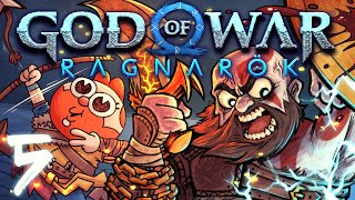 God of War Ragnarok HARD MODE Part 5  w The Completionist [upl. by Tiebout]