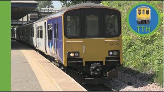 Trains at Swinton Manchester [upl. by Hewie774]